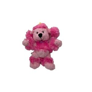 Mini Pink poodle 4 inch plush